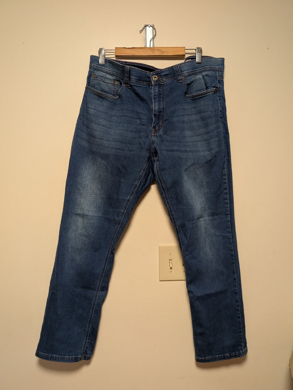 Nat Nast Luxury Originals Men’s W36 L30 Straight Leg Stretch Jeans